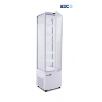 vertical showcase, refrigerated display cabinet 288Lts, vitrina pastelera vertical